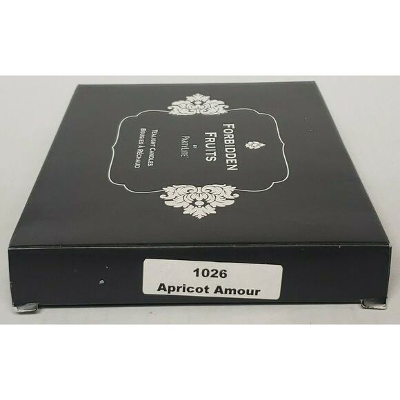 Vtg Partylite Tealights 12 Candles NOS Forbidden Fruit Apricot Amour p1g/v041026 - Picture 2 of 2